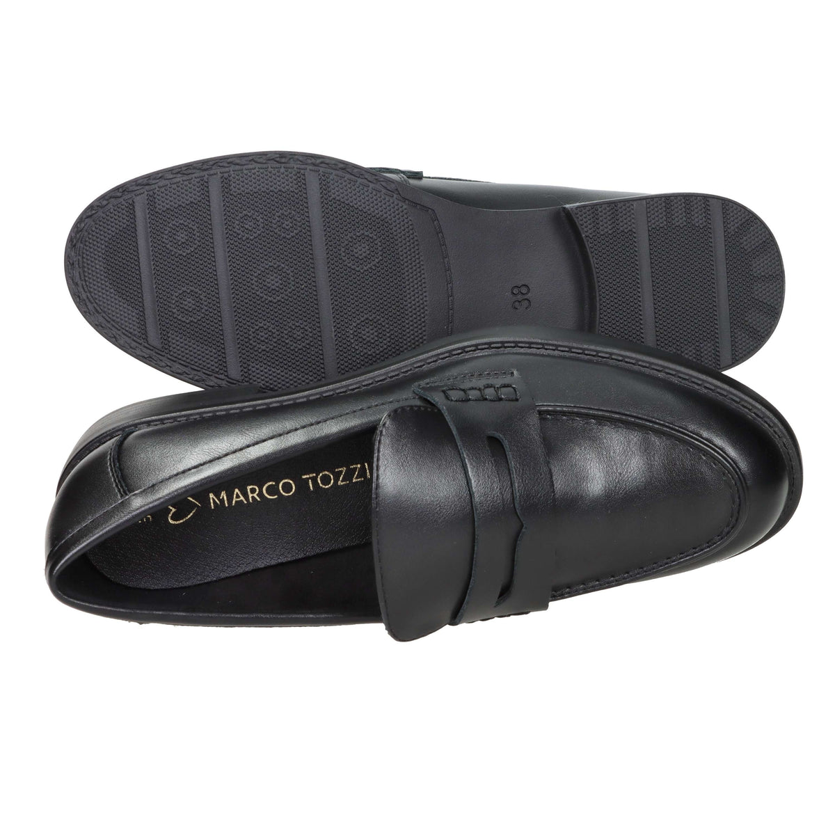 Marco Tozzi Donna Mocassino 2-24308-45 Nero