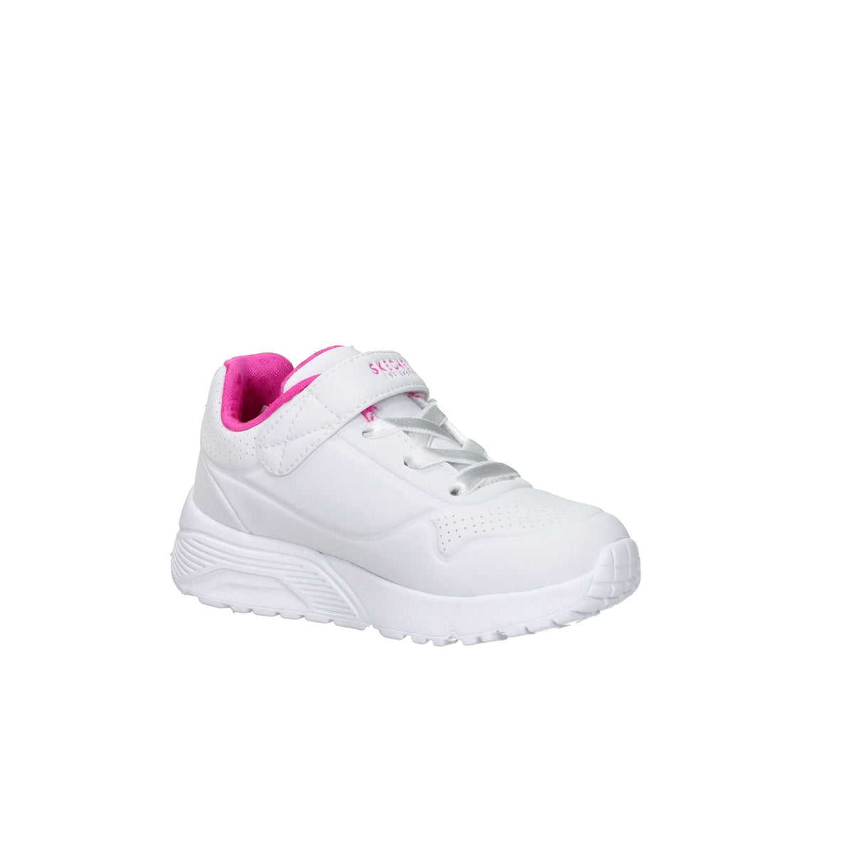 Skechers Bambine e ragazze Sneakers 310451N Bianco/Rosa