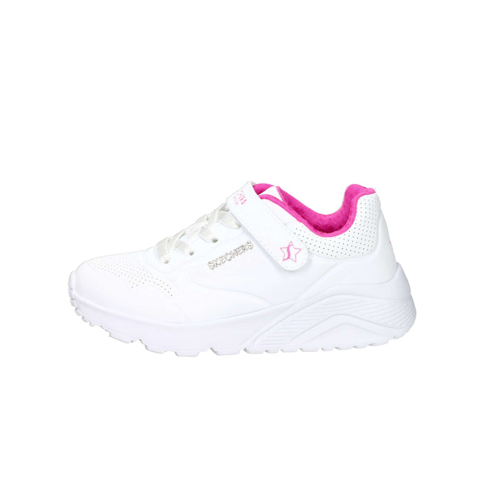 Skechers Bambine e ragazze Sneakers 310429L Bianco/Rosa