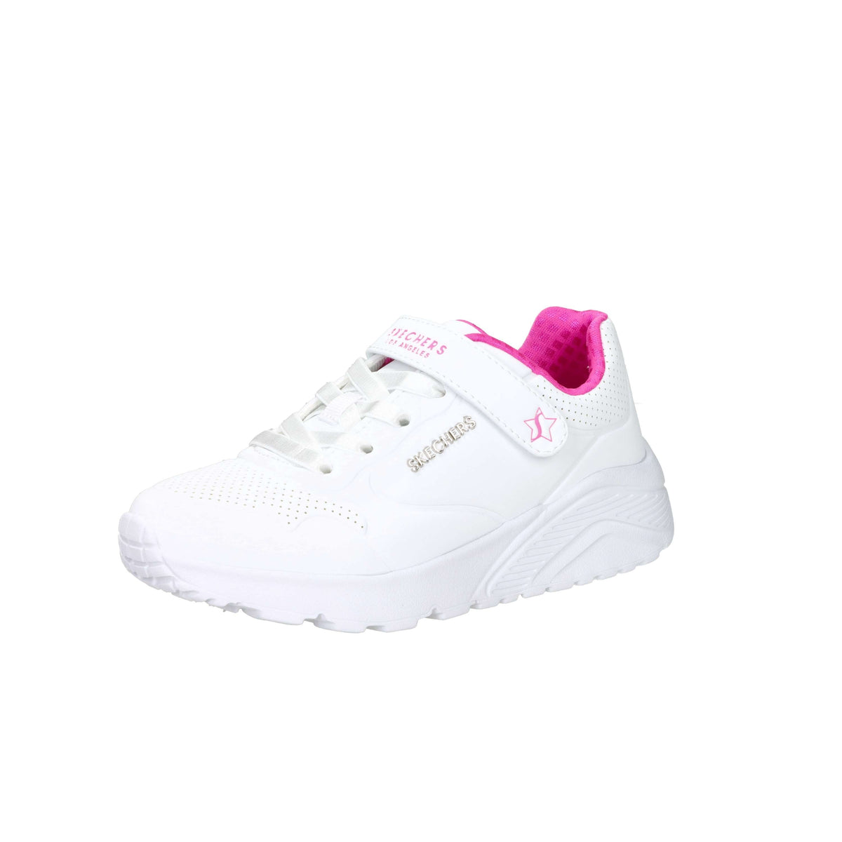 Skechers Bambine e ragazze Sneakers 310429L Bianco/Rosa
