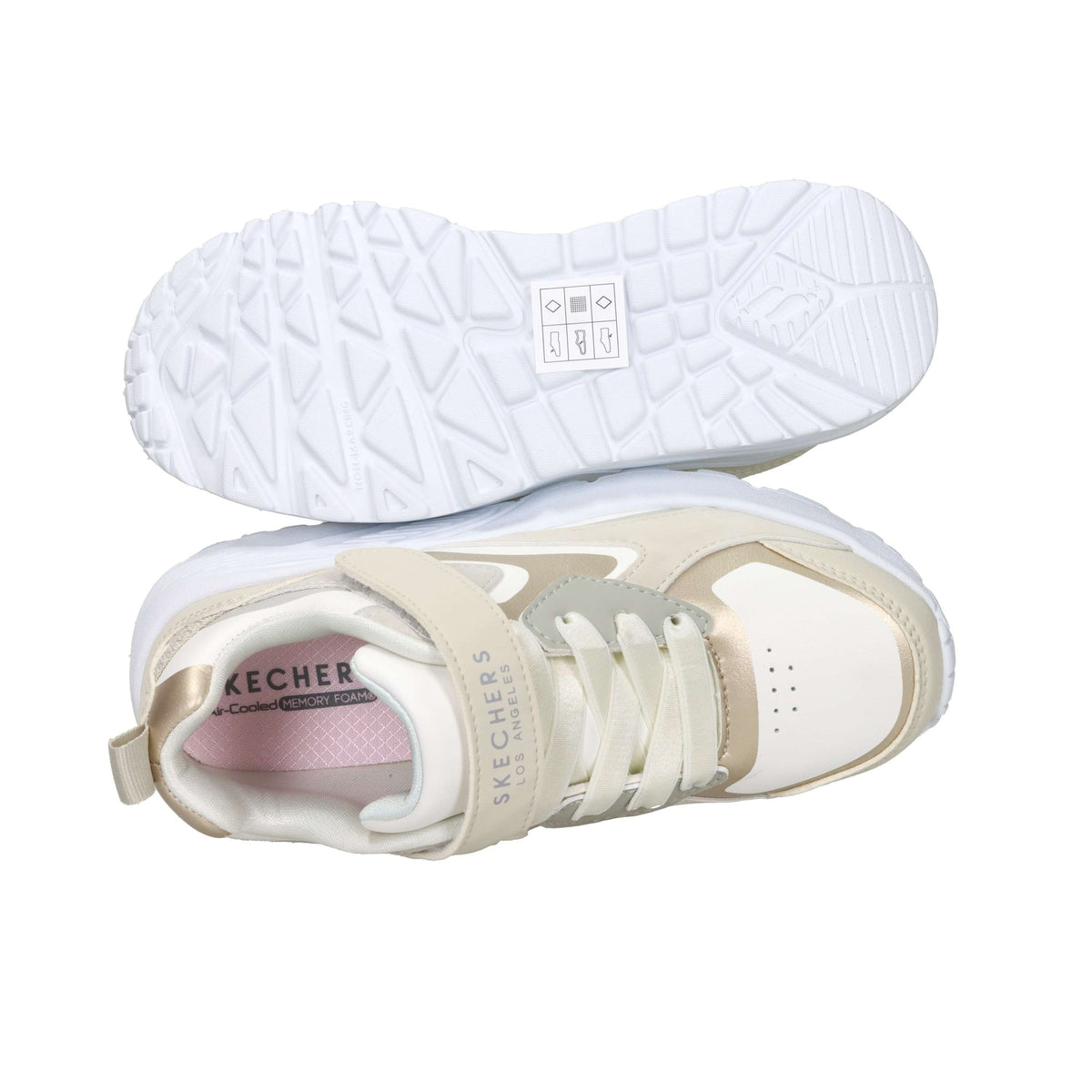 Skechers Bambine e ragazze Sneakers 310380L Panna