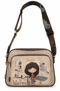 Anekke Donna Borsa a tracolla 43703-516 Beige/Marrone