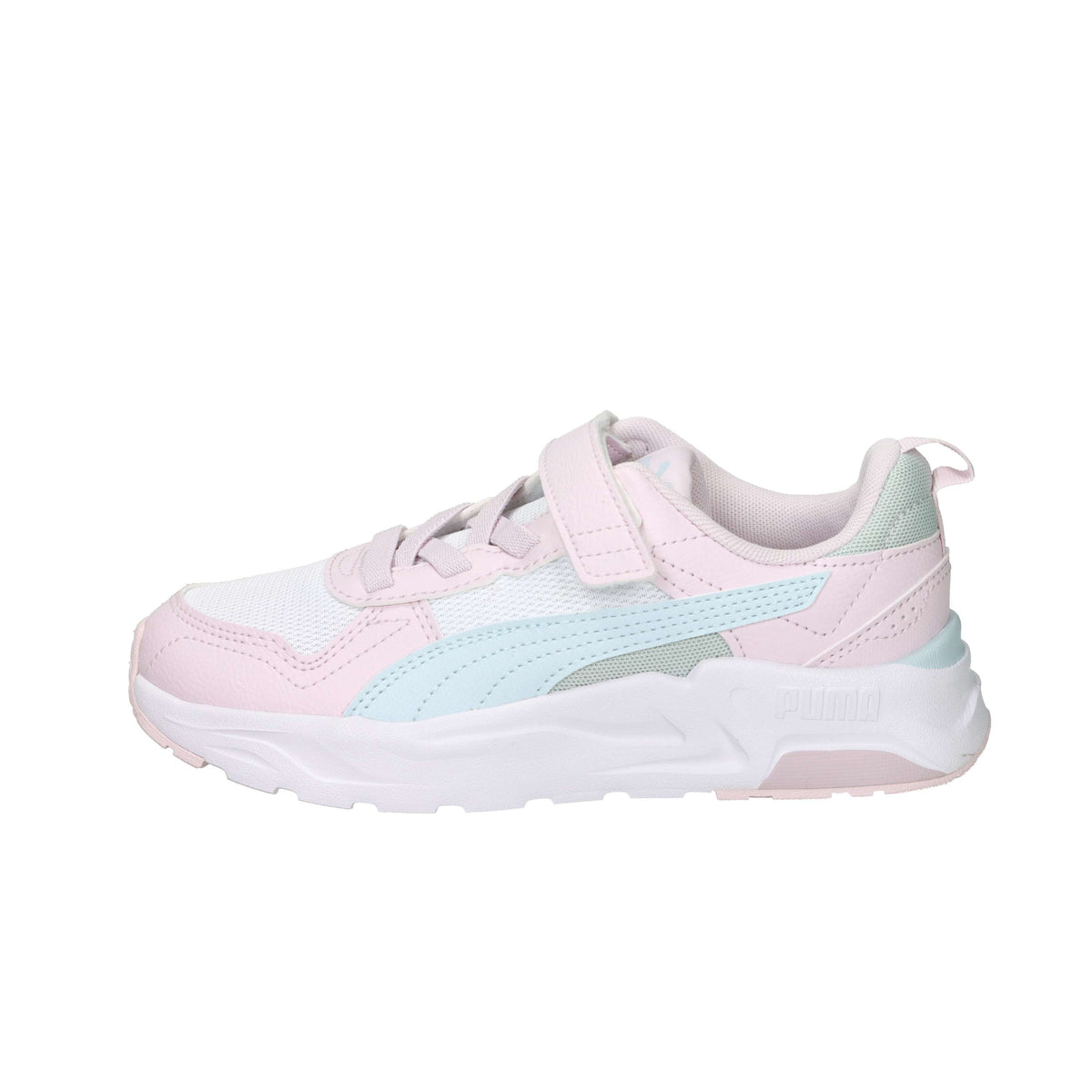 Puma Bambine e ragazze Sneakers 403704 Bianco/Rosa