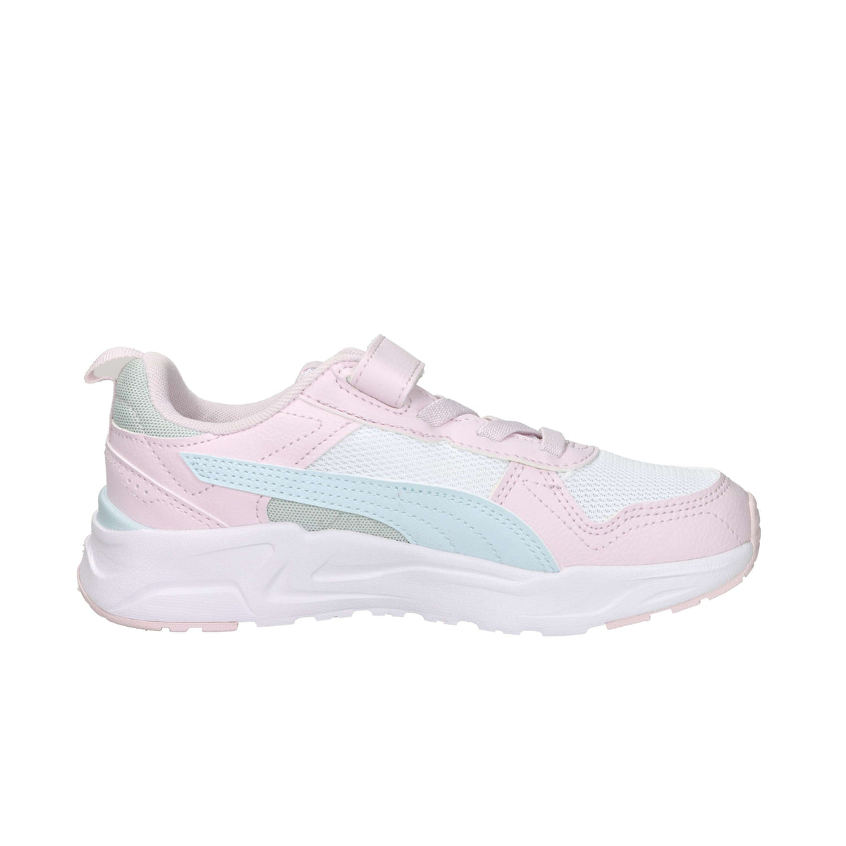 Puma Bambine e ragazze Sneakers 403704 Bianco/Rosa