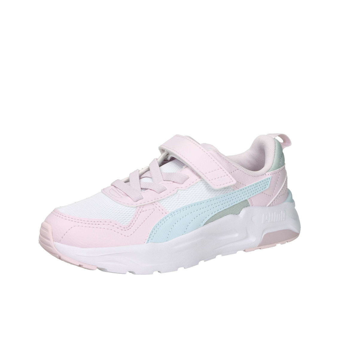 Puma Bambine e ragazze Sneakers 403704 Bianco/Rosa