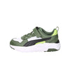 Puma Bambini e ragazzi Sneakers 403704 Bianco/Verdone