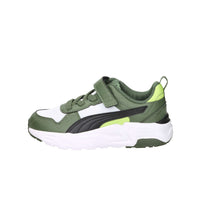 Puma Bambini e ragazzi Sneakers 403704 Bianco/Verdone