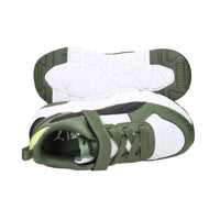 Puma Bambini e ragazzi Sneakers 403704 Bianco/Verdone