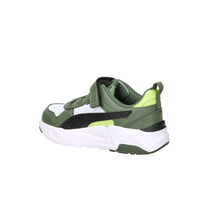 Puma Bambini e ragazzi Sneakers 403704 Bianco/Verdone