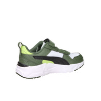 Puma Bambini e ragazzi Sneakers 403704 Bianco/Verdone