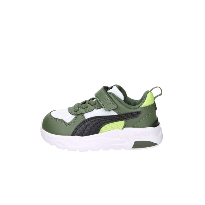 Puma Bambini e ragazzi Sneakers 403705 Bianco/Verdone