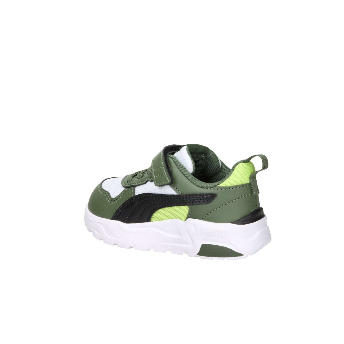 Puma Bambini e ragazzi Sneakers 403705 Bianco/Verdone