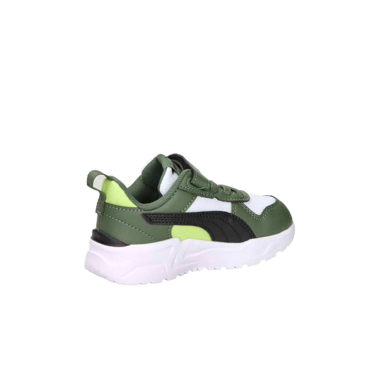 Puma Bambini e ragazzi Sneakers 403705 Bianco/Verdone