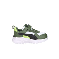 Puma Bambini e ragazzi Sneakers 403705 Bianco/Verdone