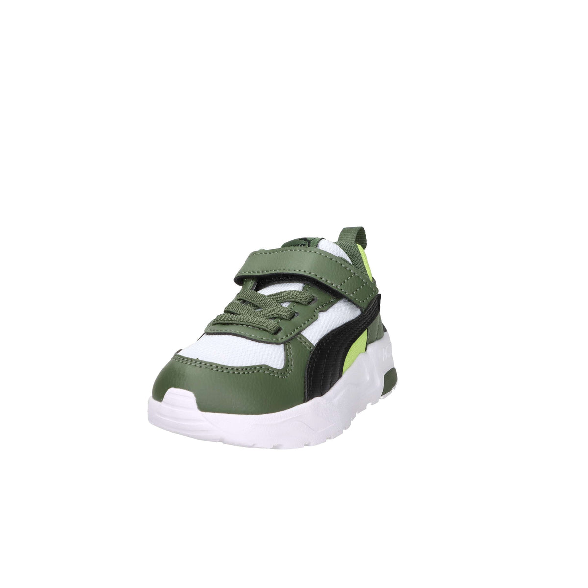 Puma Bambini e ragazzi Sneakers 403705 Bianco/Verdone