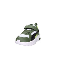 Puma Bambini e ragazzi Sneakers 403705 Bianco/Verdone