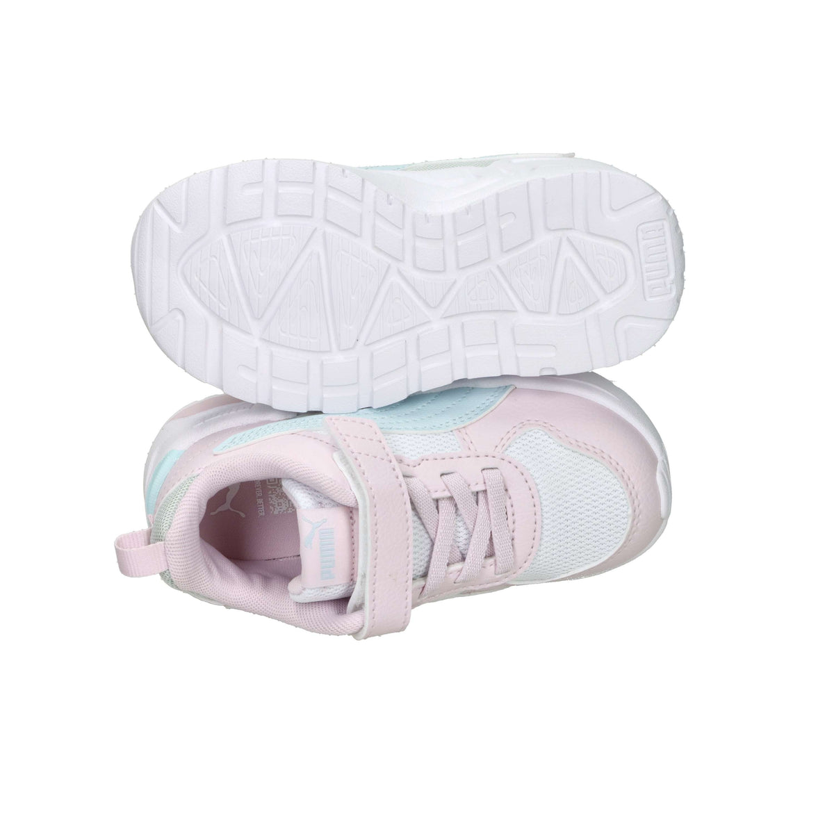 Puma Bambine e ragazze Sneakers 403705 Bianco/Rosa