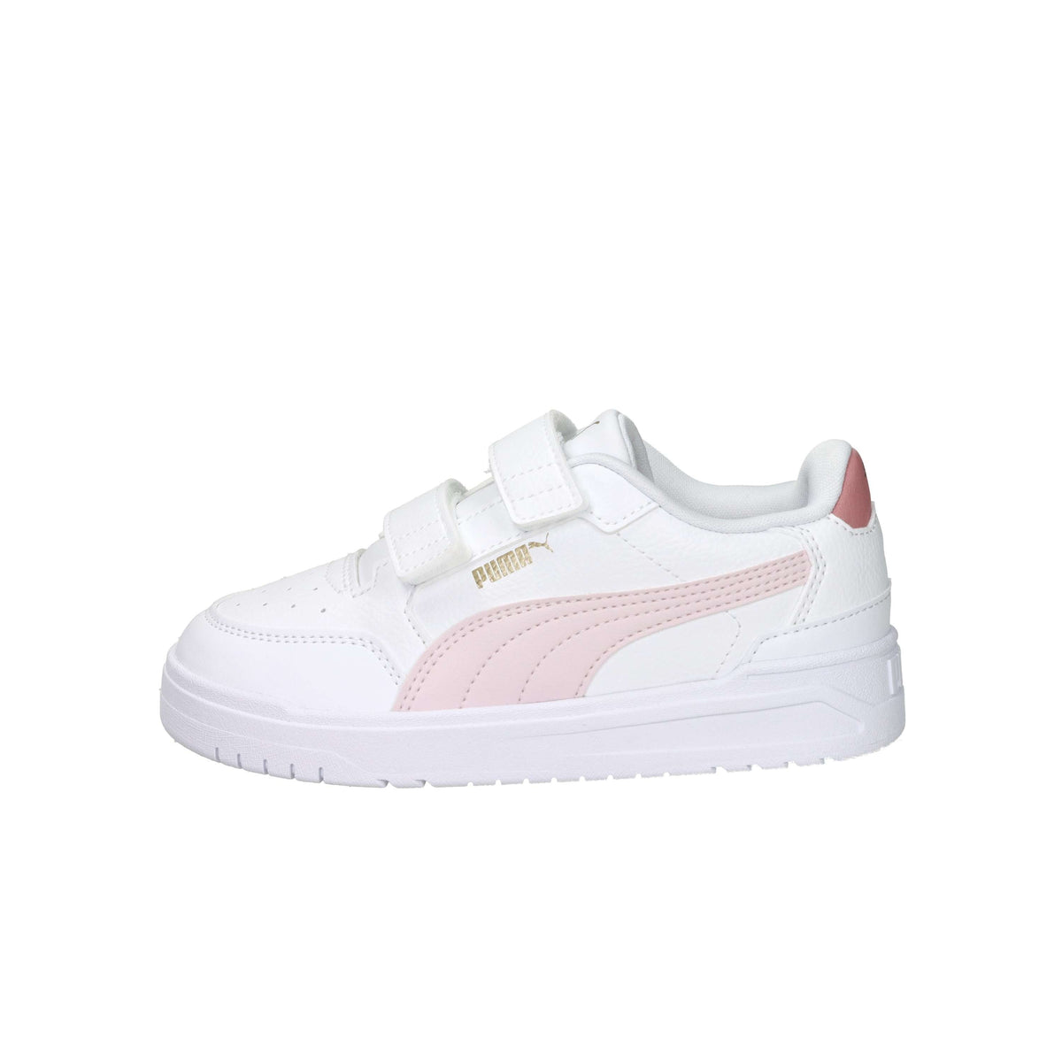 Puma Bambine e ragazze Sneakers 403740 Bianco/Rosa