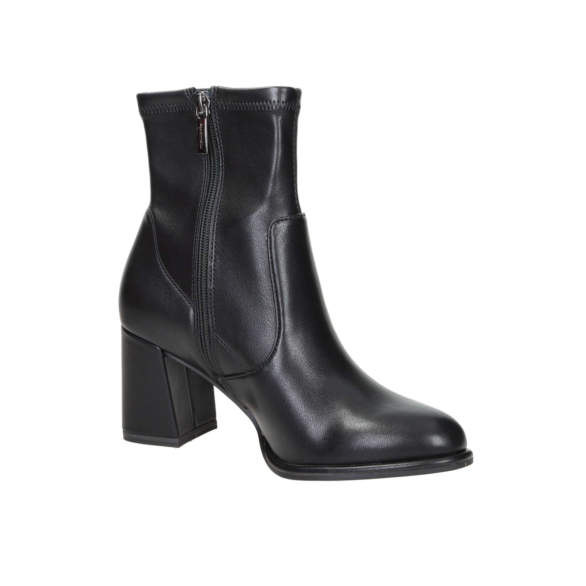 Tamaris Donna Stivaletti con tacco 1-25357-41 Nero