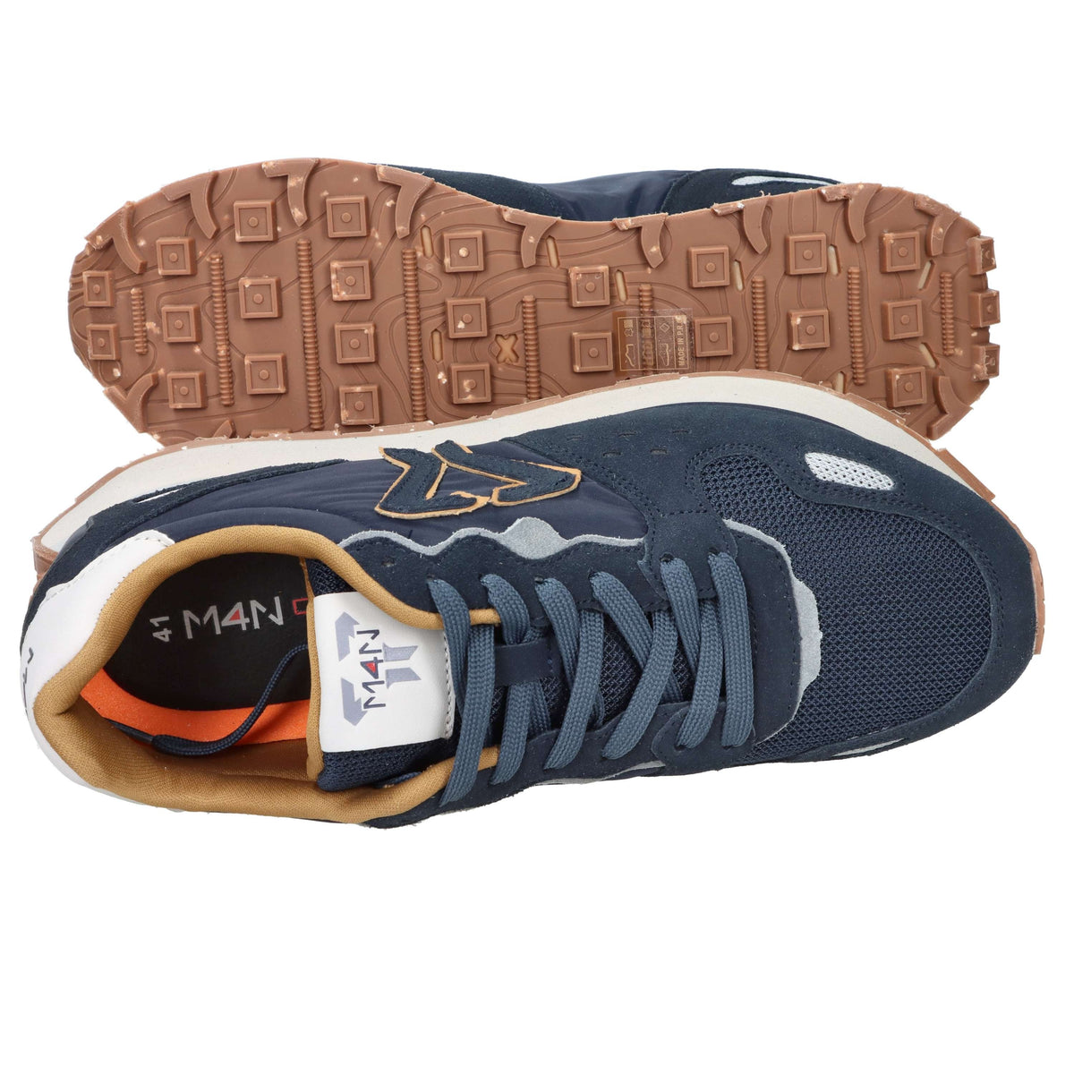 M4N Uomo Sneakers 916045MN Blu
