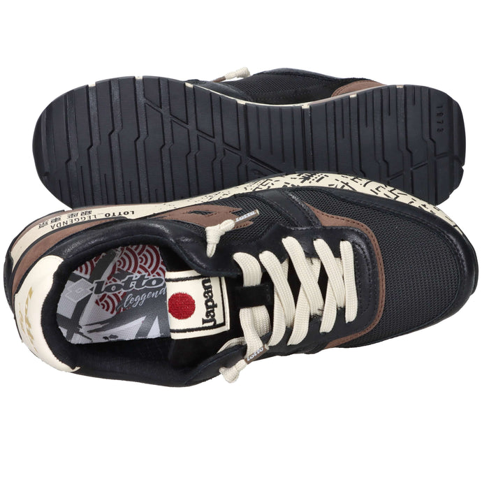 Lotto Leggenda Uomo Sneakers 224290 Nero/Marrone