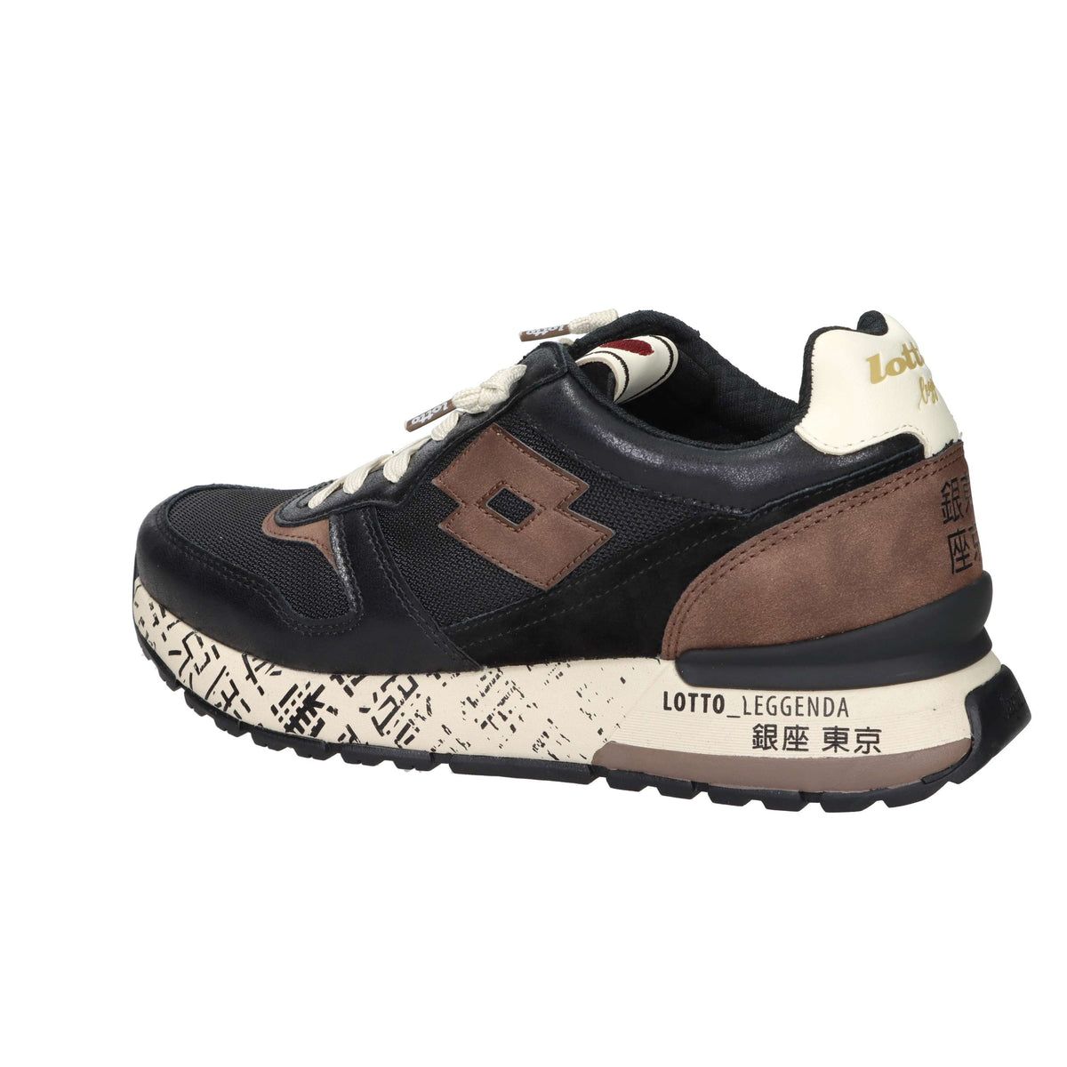 Lotto Leggenda Uomo Sneakers 224290 Nero/Marrone