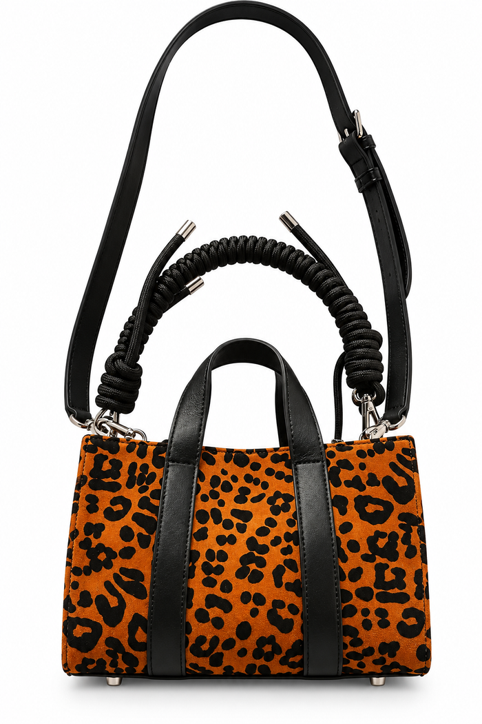 Sun68 Donna Borsa a mano Y46241 Leopardato