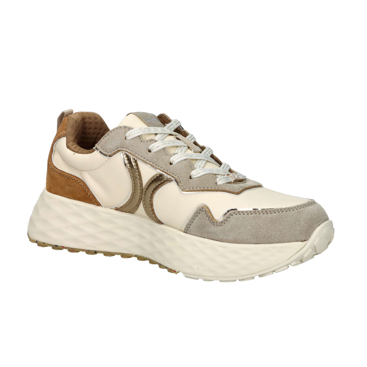 Valleverde Donna Sneakers 51502 Beige/Cuoio