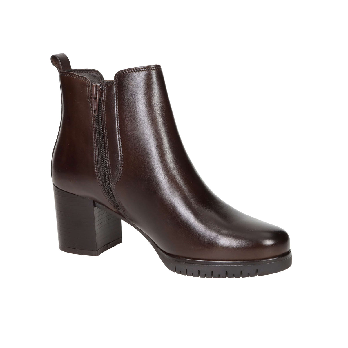Valleverde Donna Stivaletti con tacco 47662 Marrone