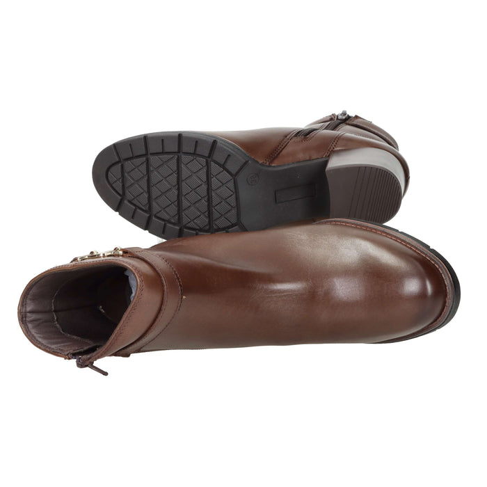 Valleverde Donna Stivaletti con tacco 17204 Marrone