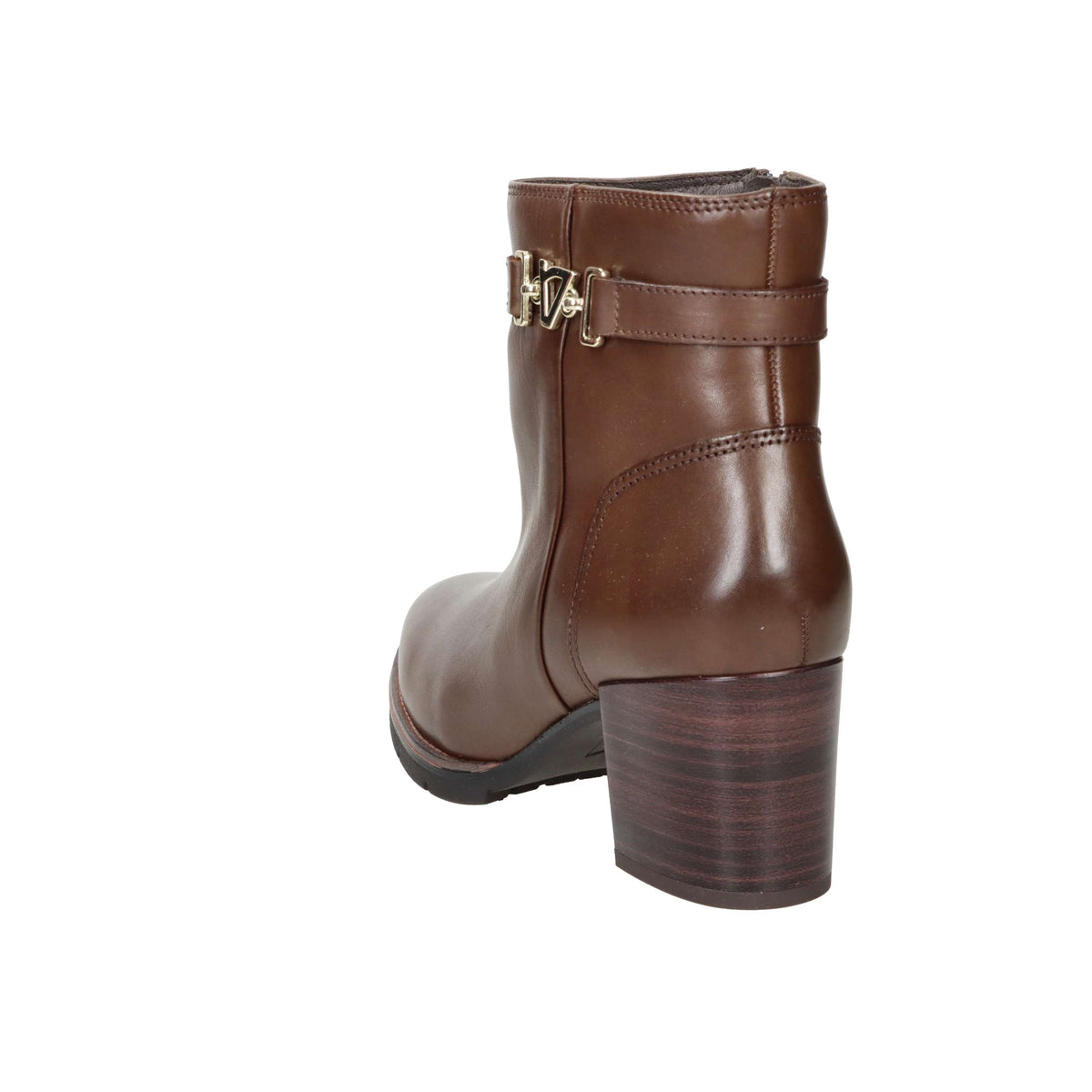 Valleverde Donna Stivaletti con tacco 17204 Marrone