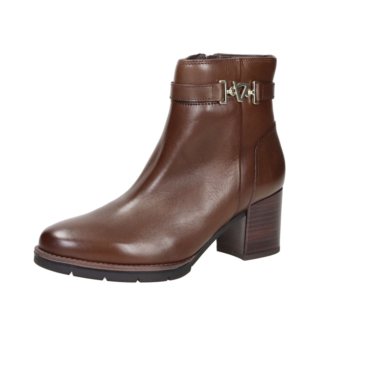 Valleverde Donna Stivaletti con tacco 17204 Marrone