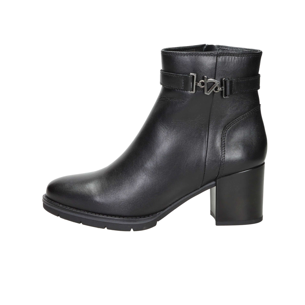 Valleverde Donna Stivaletti con tacco 17204 Nero
