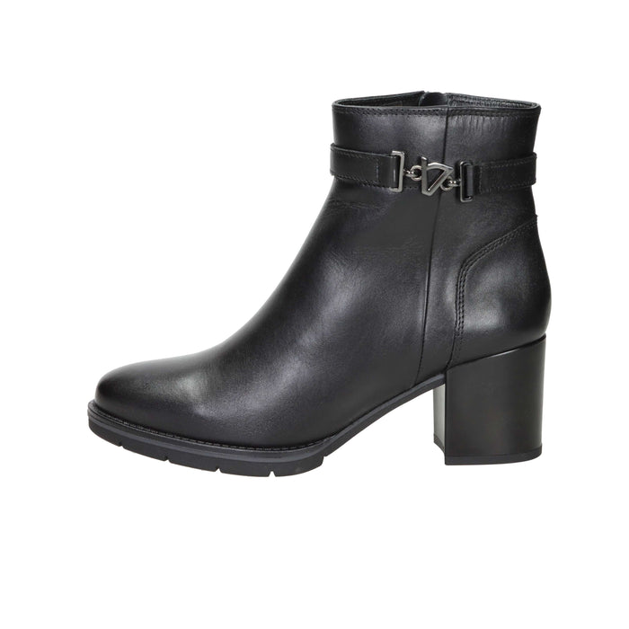 Valleverde Donna Stivaletti con tacco 17204 Nero
