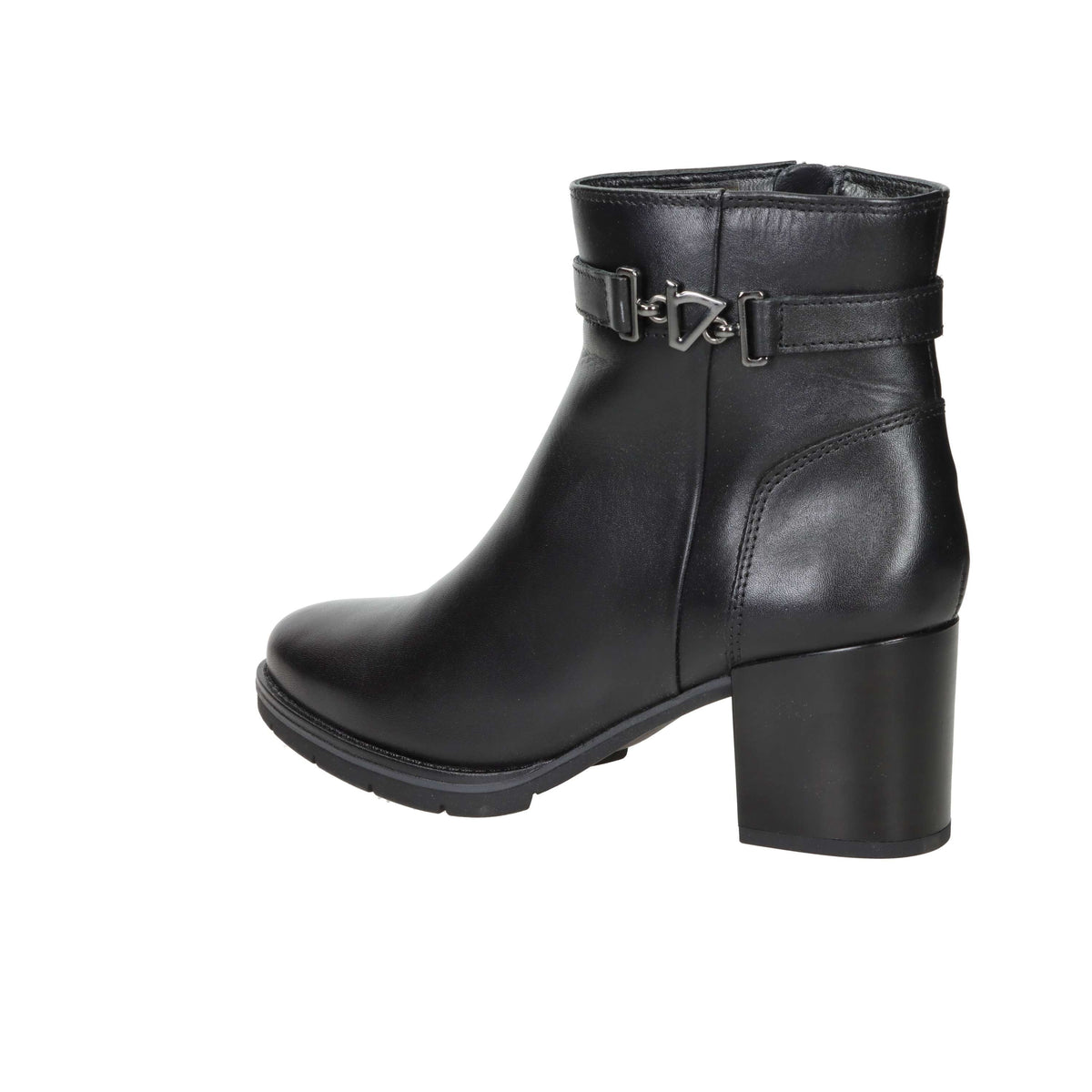 Valleverde Donna Stivaletti con tacco 17204 Nero