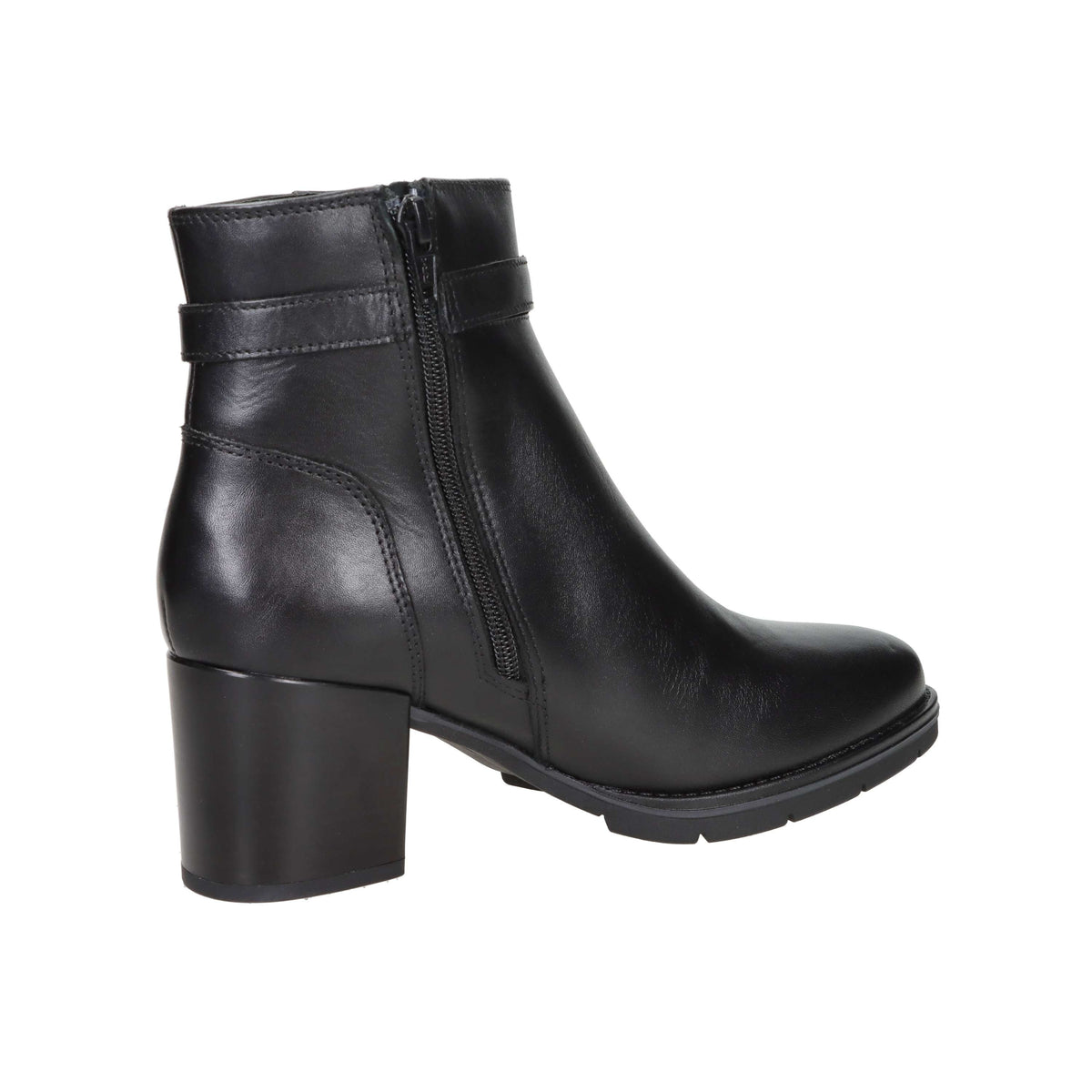 Valleverde Donna Stivaletti con tacco 17204 Nero