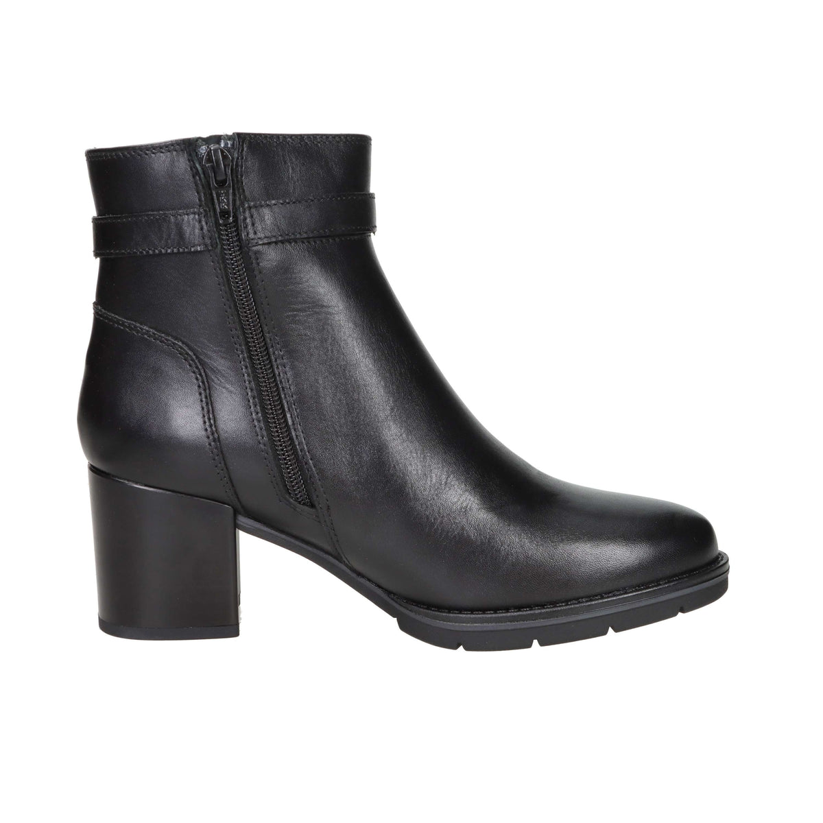 Valleverde Donna Stivaletti con tacco 17204 Nero