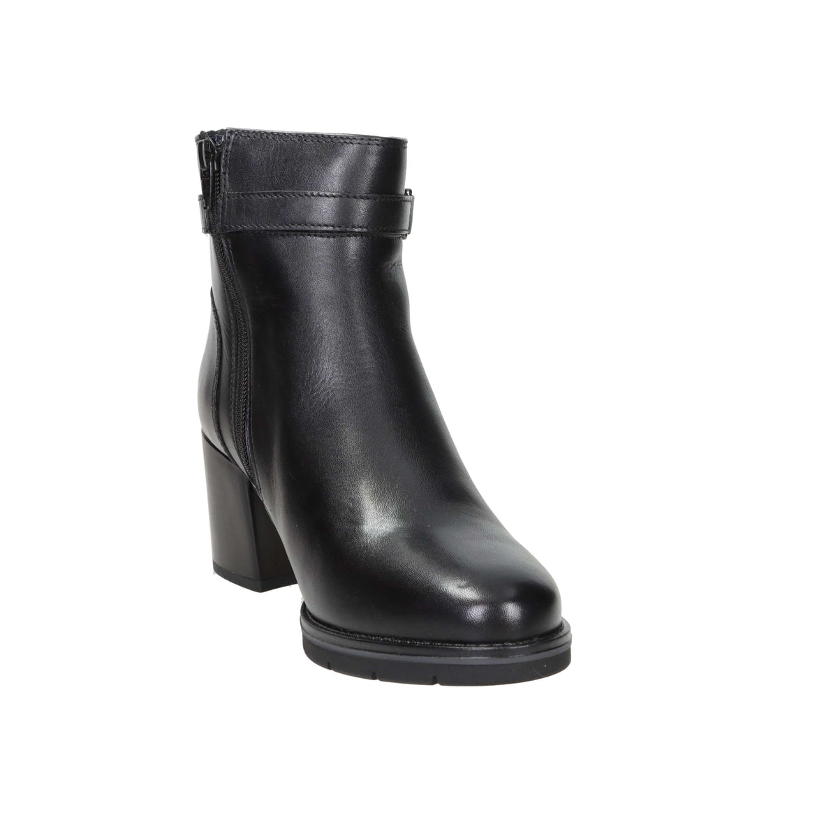 Valleverde Donna Stivaletti con tacco 17204 Nero
