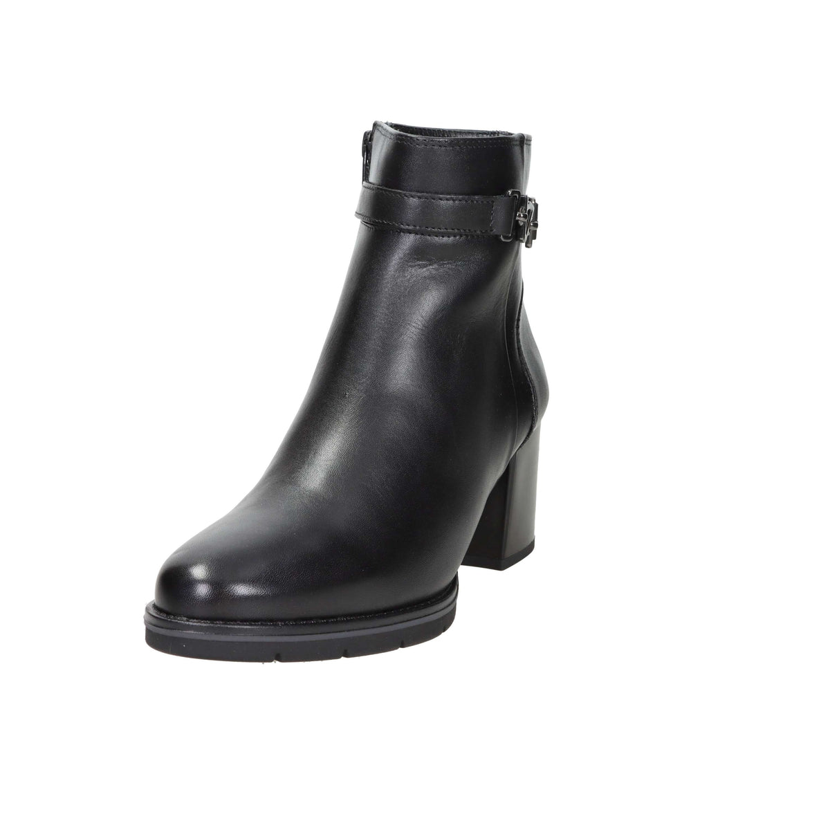 Valleverde Donna Stivaletti con tacco 17204 Nero