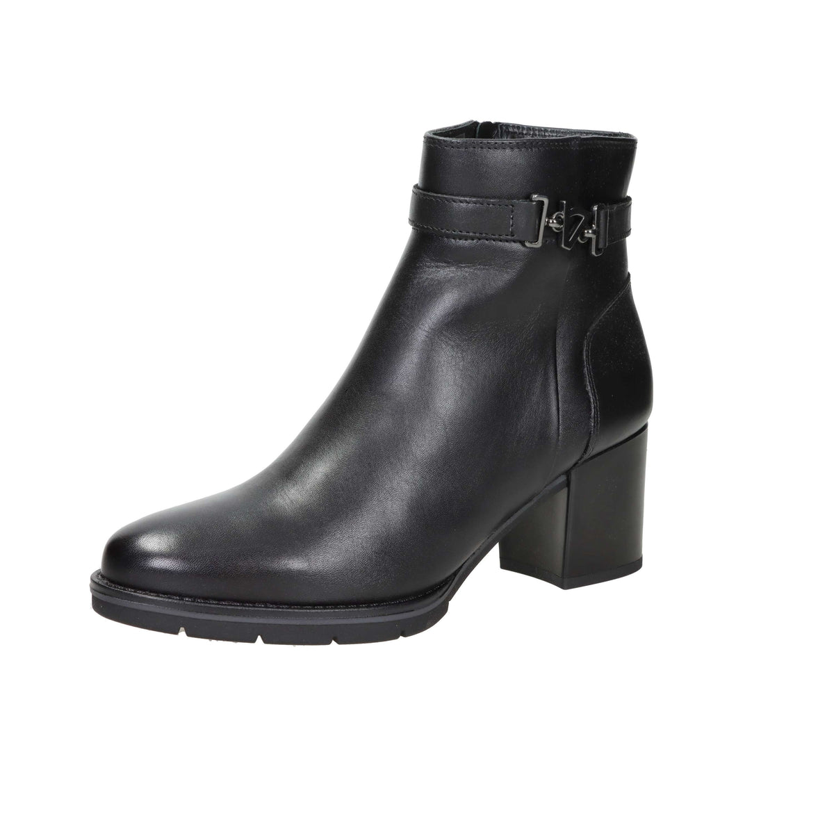 Valleverde Donna Stivaletti con tacco 17204 Nero