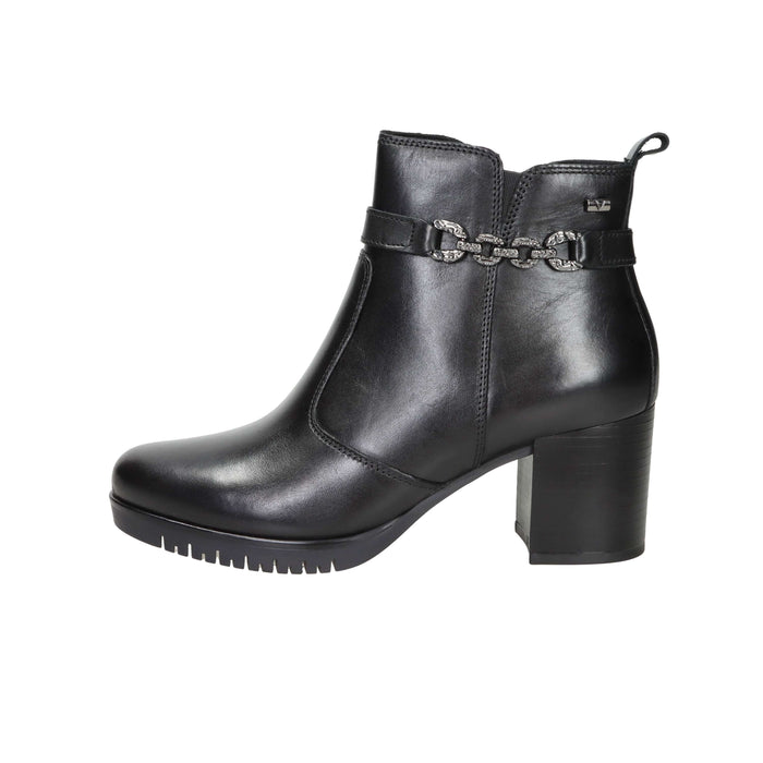 Valleverde Donna Stivaletti con tacco 47663 Nero