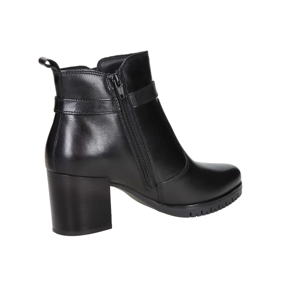 Valleverde Donna Stivaletti con tacco 47663 Nero