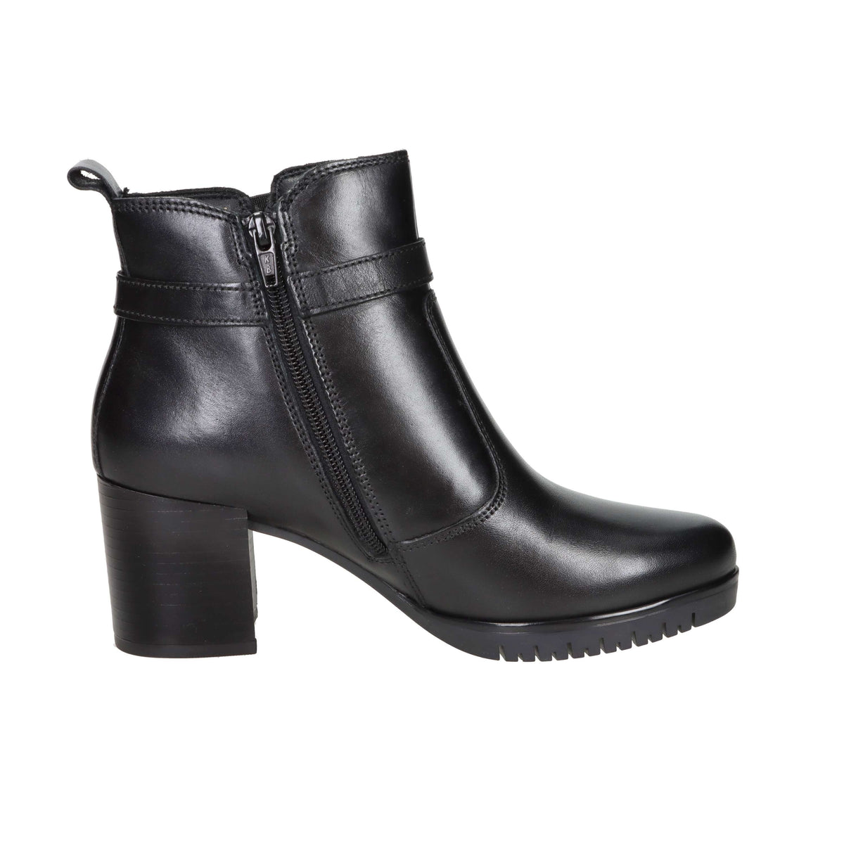 Valleverde Donna Stivaletti con tacco 47663 Nero