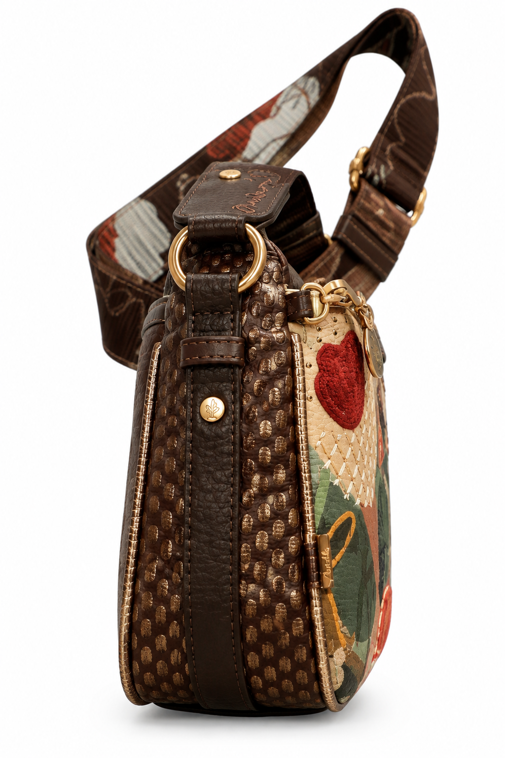 Anekke Donna Borsa a tracolla 43713-062 Beige/Bronzo