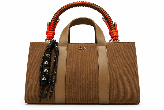 Sun68 Donna Borsa a spalla Y46222 Marrone