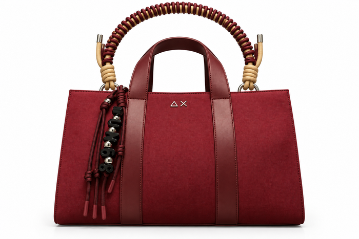Sun68 Donna Borsa a spalla Y46201 Bordeaux