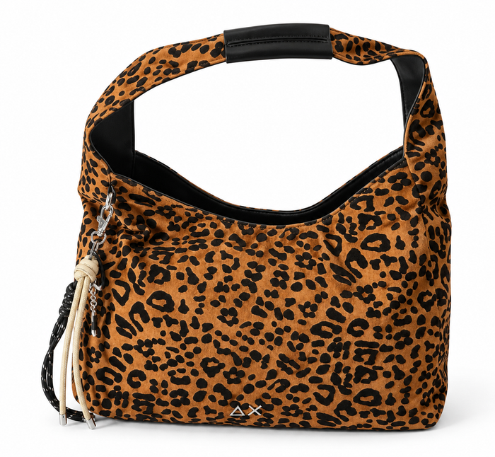 Sun68 Donna Borsa a spalla Y46240 Leopardato