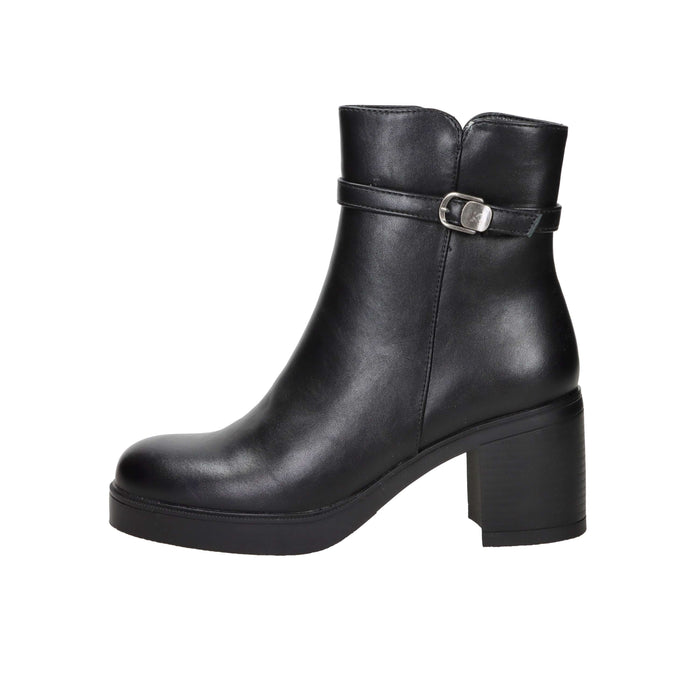 Keys Donna Stivaletti con tacco K-13711 Nero