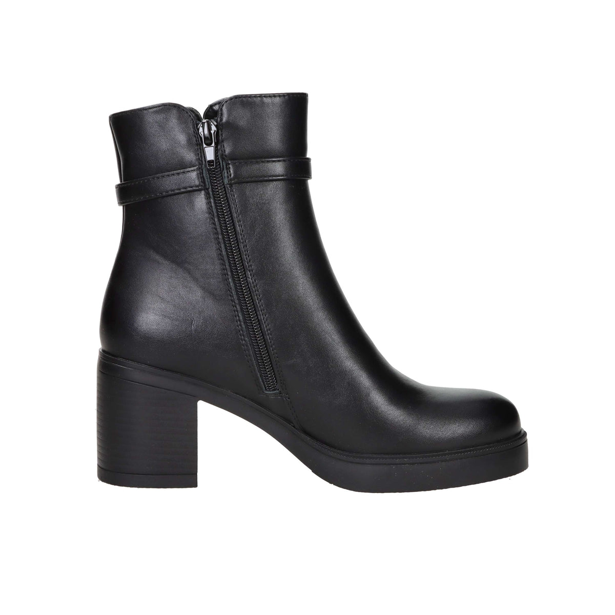 Keys Donna Stivaletti con tacco K-13711 Nero