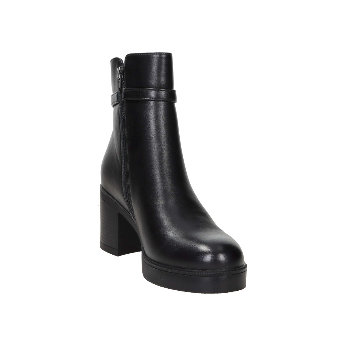 Keys Donna Stivaletti con tacco K-13711 Nero